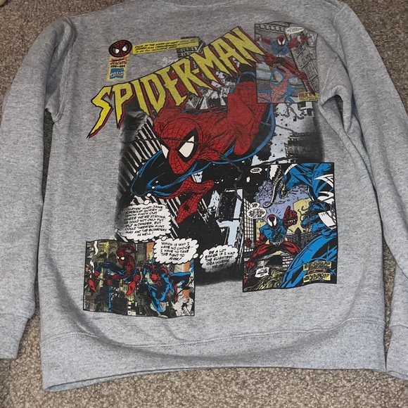 Marvel Spider-Man Gray Cotton-Blend Apparel - Picture 5 of 5